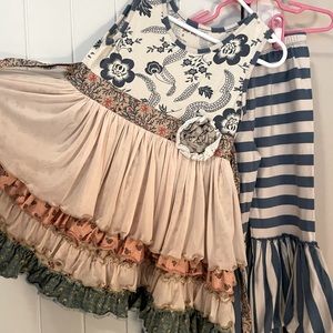 Mustard Pie pant set size 6